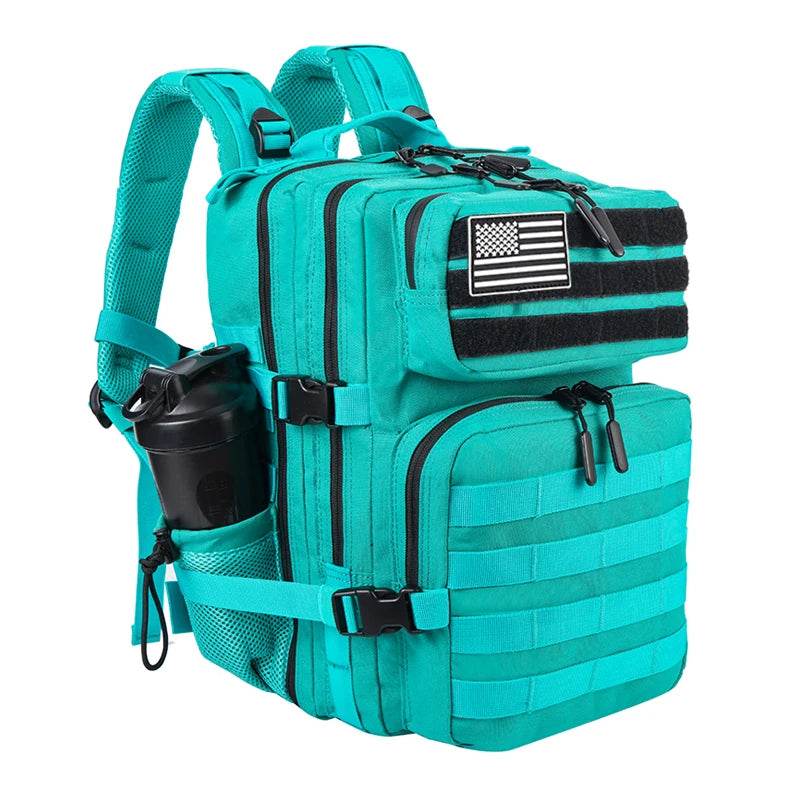 Durable Tactical Backpack Bottle Holder For Women Fitness Athletes 25L Rucksack For Gym Outdoor Travel - ToylandEU