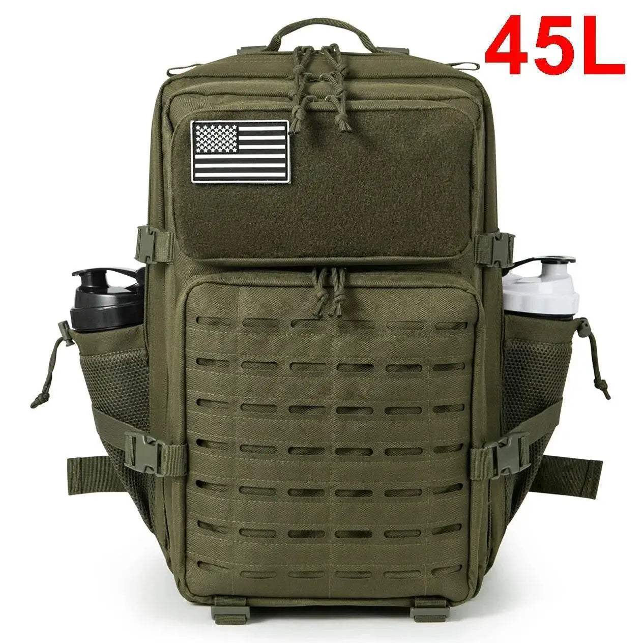 Durable Tactical Backpack With Bottle Holder For Outdoor - ToylandEU