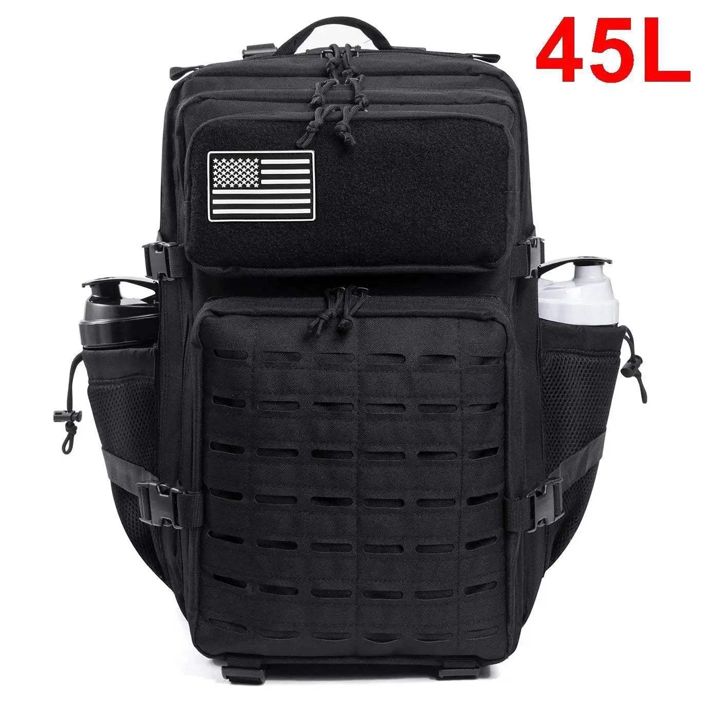 Durable Tactical Backpack With Bottle Holder For Outdoor - ToylandEU