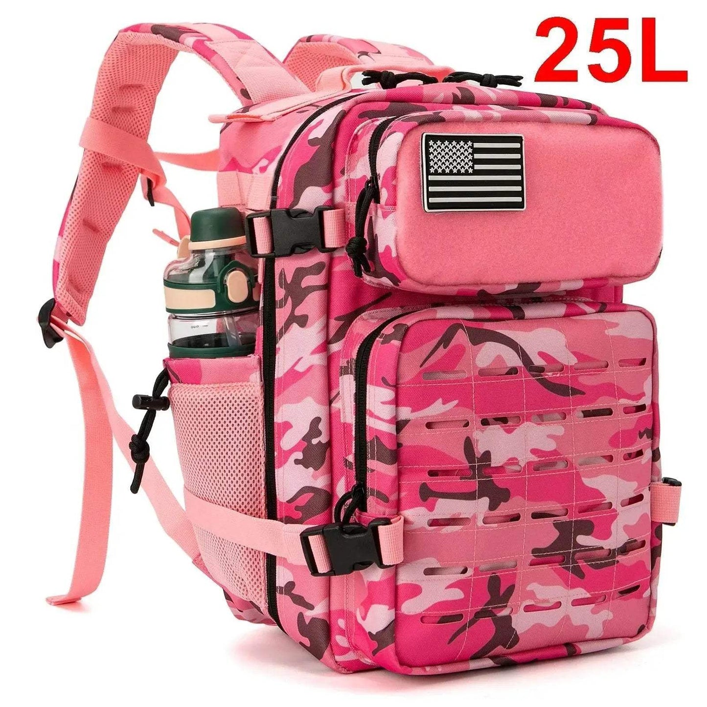 Durable Tactical Backpack With Bottle Holder For Outdoor - ToylandEU