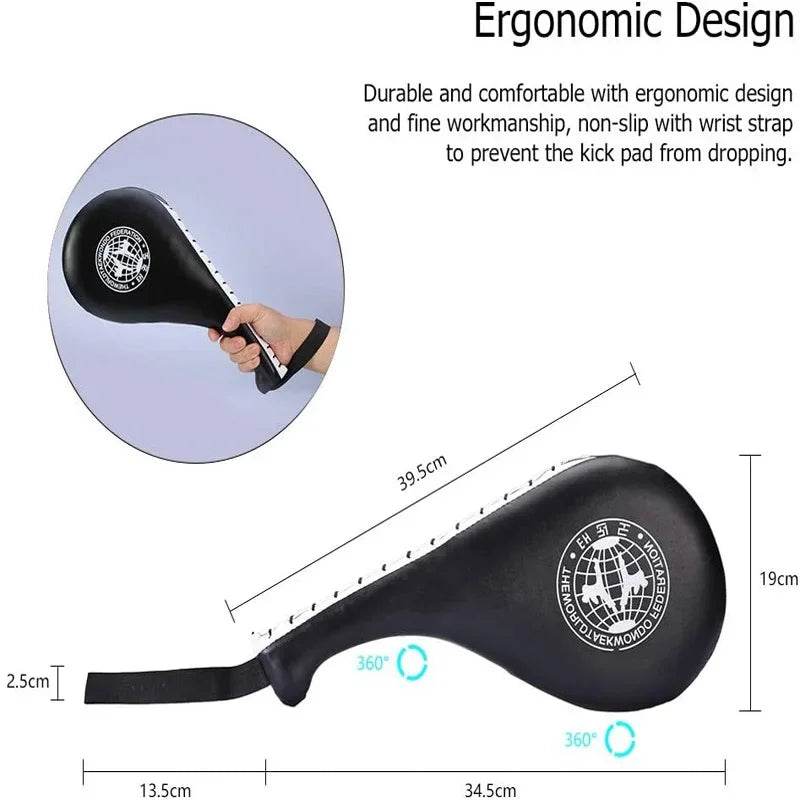 Durable Taekwondo Kick Pad Leather Training Pad For Kids - ToylandEU