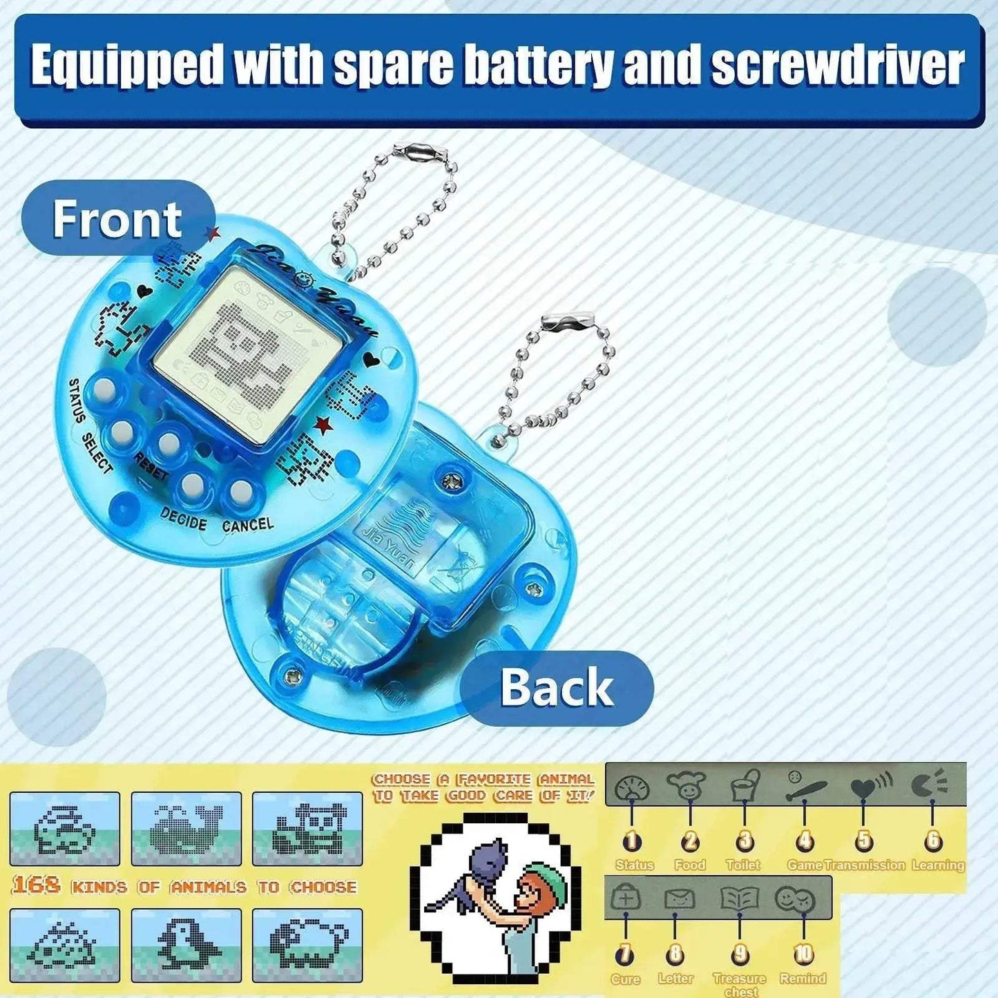  Durable Tamagotchi Handheld Game Console Toyland EU -  ToylandEU™