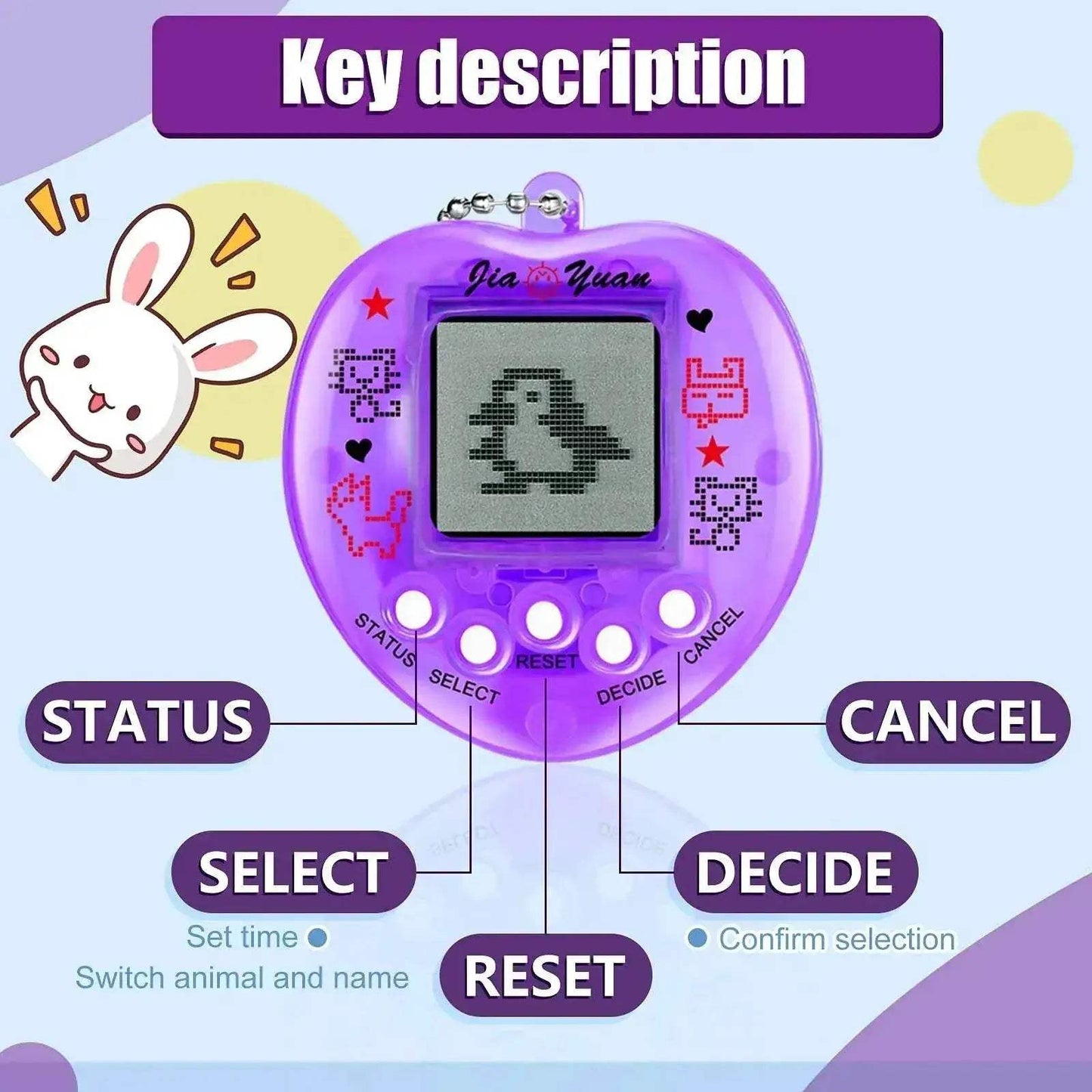  Durable Tamagotchi Handheld Game Console Toyland EU -  ToylandEU™