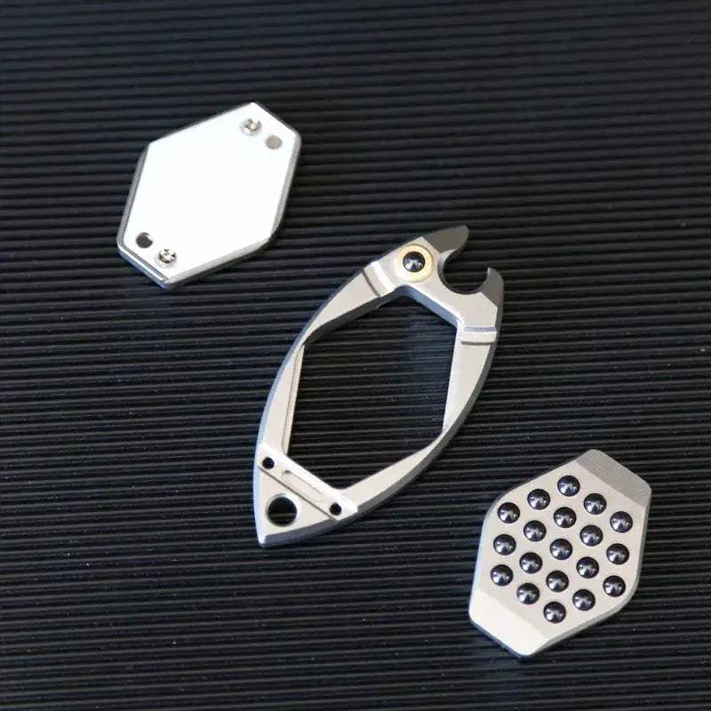 Durable Titanium Alloy Fidget Toy Keychain Bottle Opener For Adults - ToylandEU
