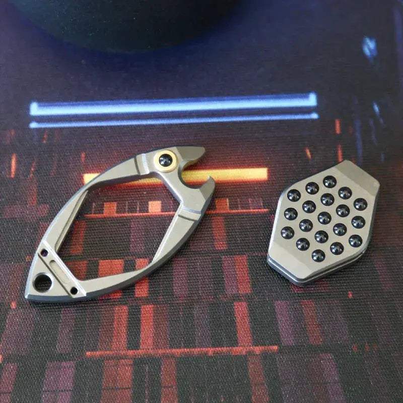 Durable Titanium Alloy Fidget Toy Keychain Bottle Opener For Adults - ToylandEU