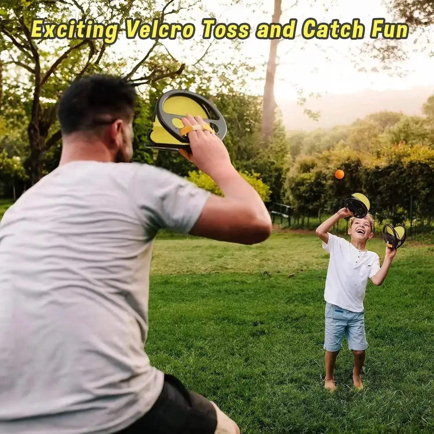Durable Toss And Catch Game Paddles For Families And Kids - ToylandEU