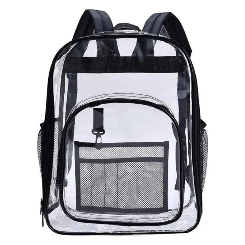 Durable Transparent PVC Backpack Large Capacity School - ToylandEU
