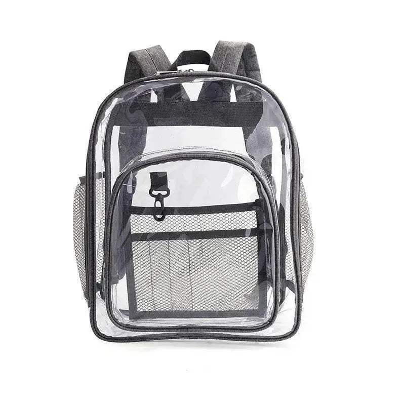 Durable Transparent PVC Backpack Large Capacity School - ToylandEU