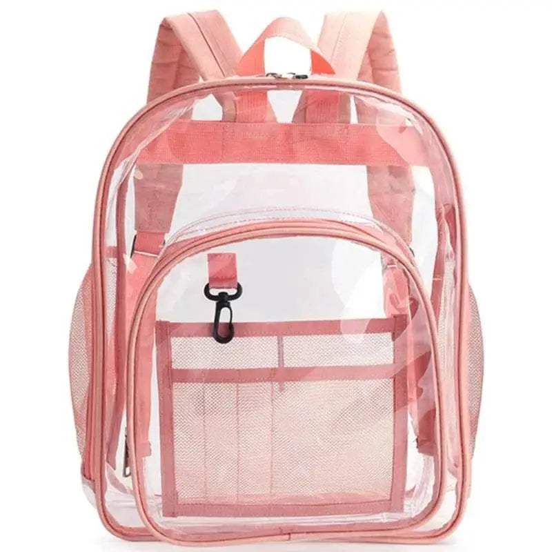 Durable Transparent PVC Backpack Large Capacity School - ToylandEU