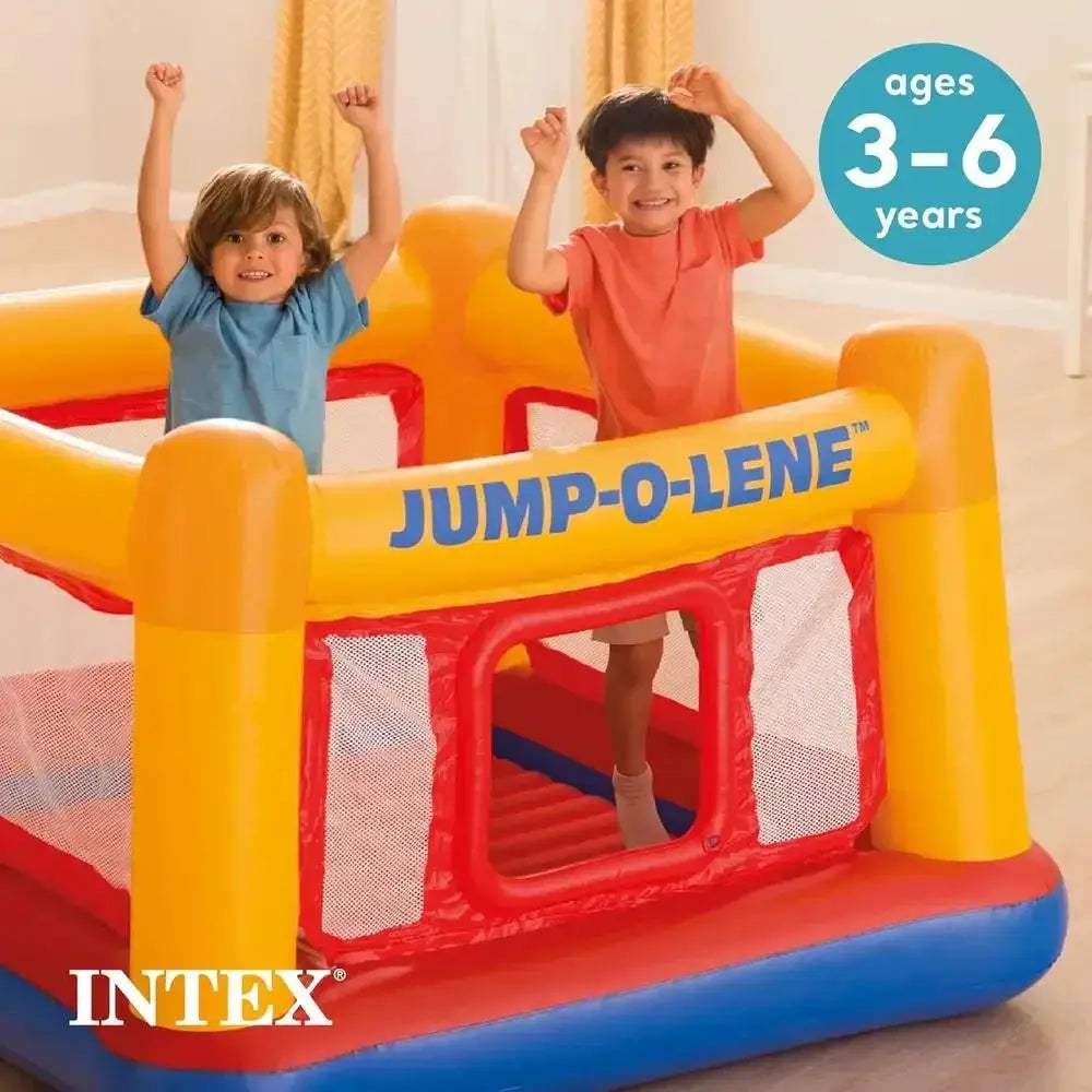 Durable Two Piece Inflatable Playhouse Castle Bouncer For Kids - ToylandEU