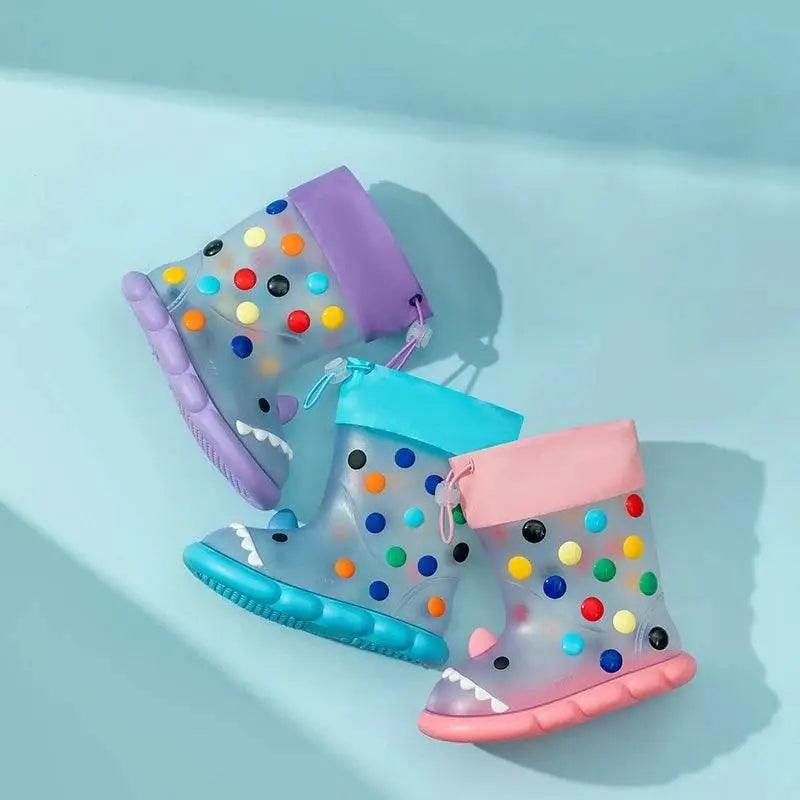  Durable Waterproof Cartoon Shark Rain Boots Toyland EU -  ToylandEU™