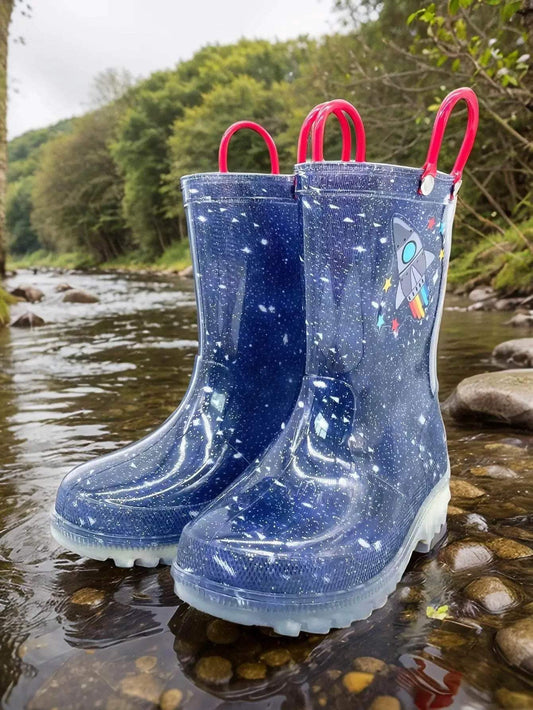  Durable Waterproof Kids Rain Boots - Easy Carry Design Toyland EU -  ToylandEU™