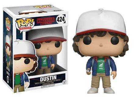 Near Mint Dustin Stranger Things Funko Pop Figure PopShield Protector - ToylandEU