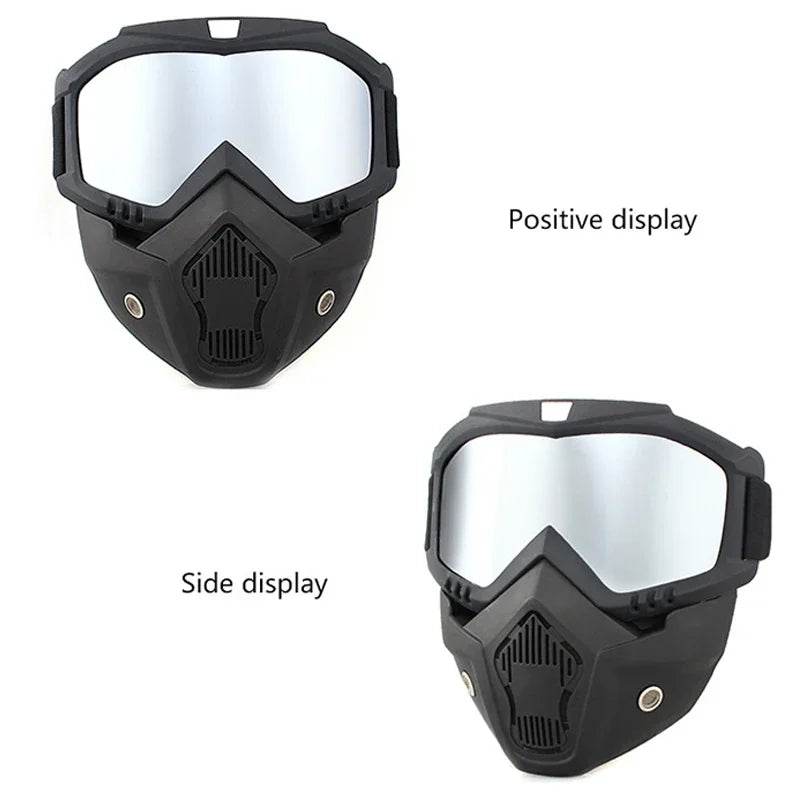 Dustproof Motocross Glasses Adjustable Motorcycle Goggles Breathable Full Face Protective Motorbike Dirt Bike Off Road Mask - ToylandEU