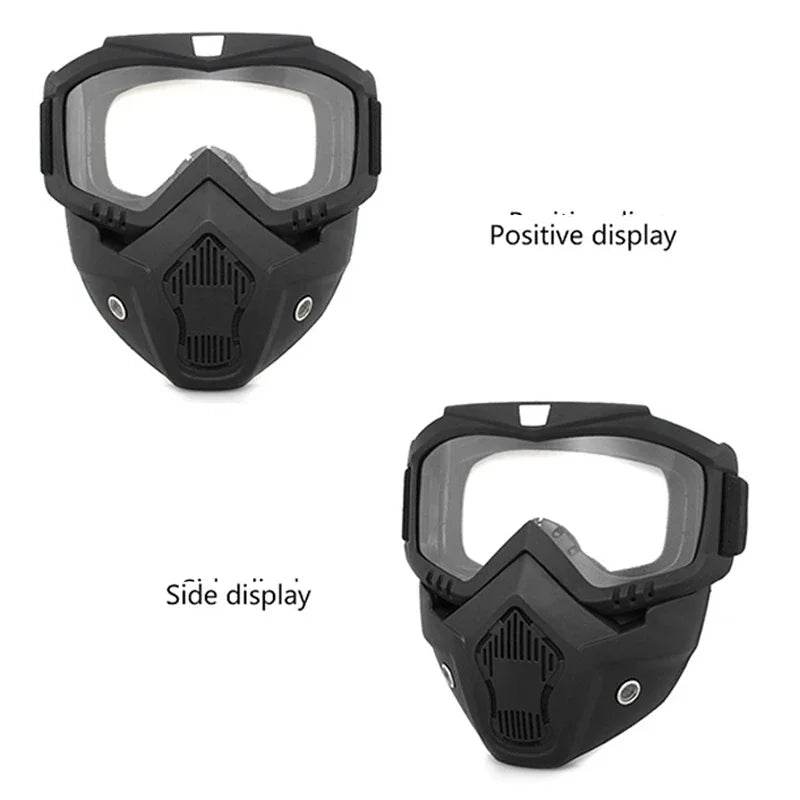 Dustproof Motocross Glasses Adjustable Motorcycle Goggles Breathable Full Face Protective Motorbike Dirt Bike Off Road Mask - ToylandEU