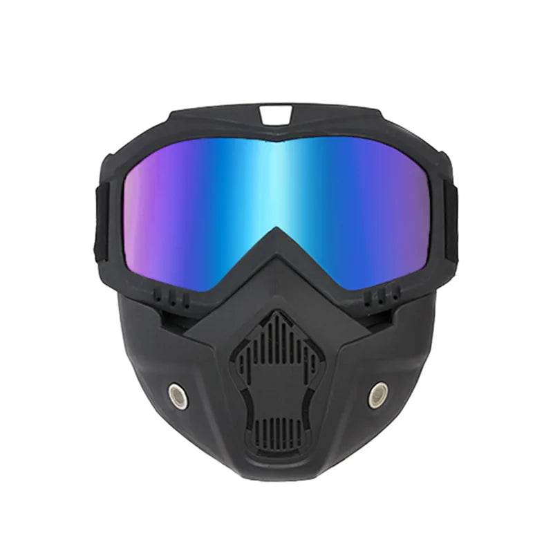 Dustproof Motocross Glasses Adjustable Motorcycle Goggles Breathable Full Face Protective Motorbike Dirt Bike Off Road Mask - ToylandEU