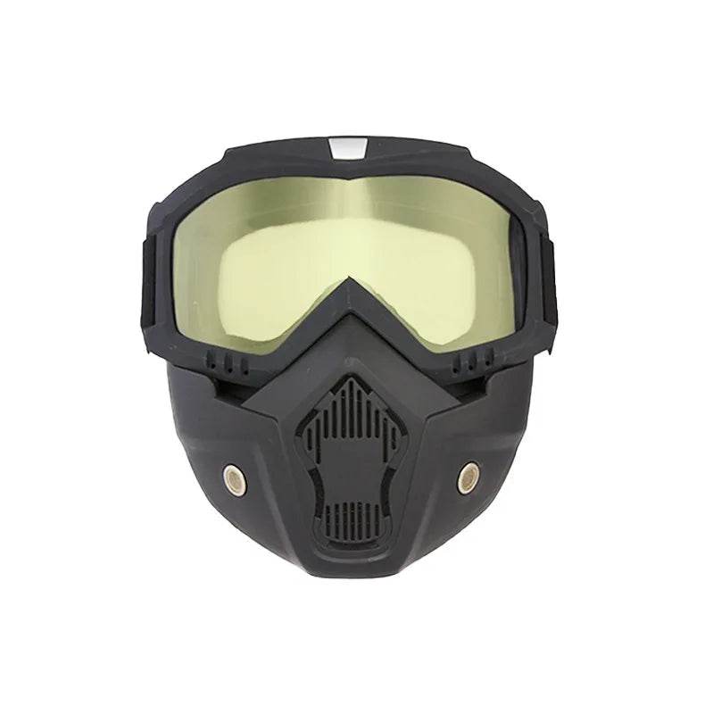 Dustproof Motocross Glasses Adjustable Motorcycle Goggles Breathable Full Face Protective Motorbike Dirt Bike Off Road Mask - ToylandEU