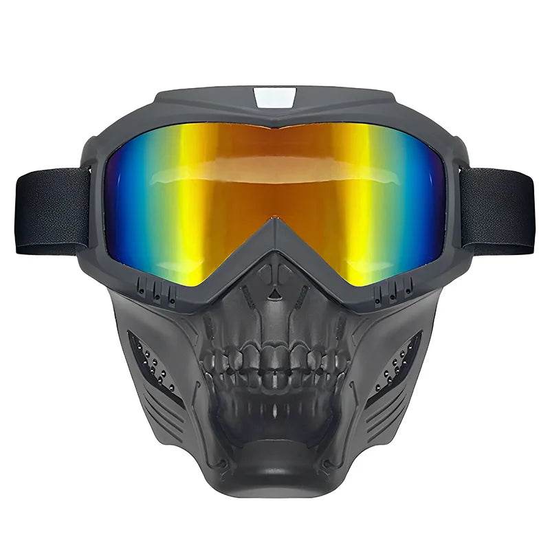 Dustproof Motocross Glasses Adjustable Motorcycle Goggles Breathable Full Face Protective Motorbike Dirt Bike Off Road Mask - ToylandEU