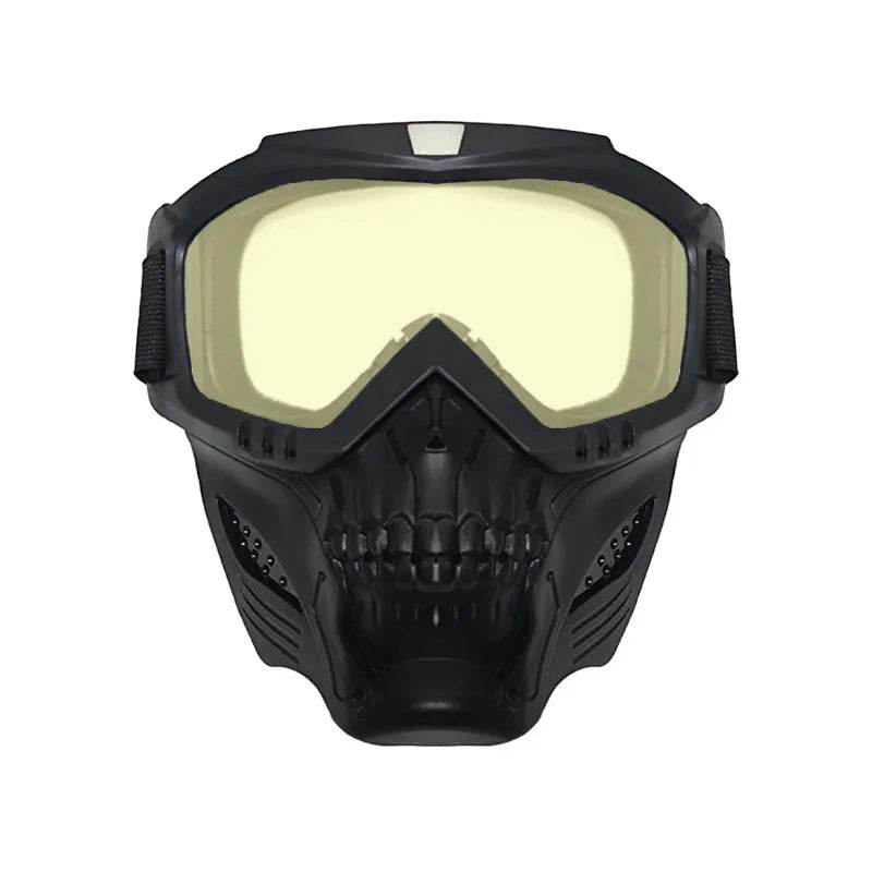 Dustproof Motocross Glasses Adjustable Motorcycle Goggles Breathable Full Face Protective Motorbike Dirt Bike Off Road Mask - ToylandEU