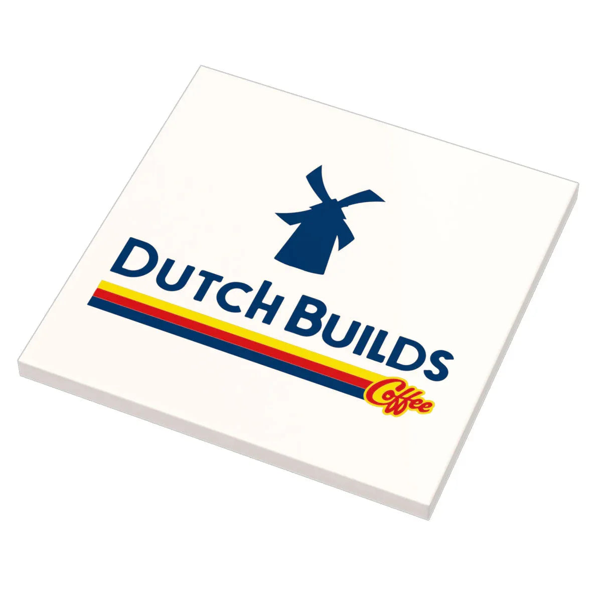 Dutch Builds Coffee Sign (6x6 Tile) - B3 Customs made using LEGO parts - ToylandEU