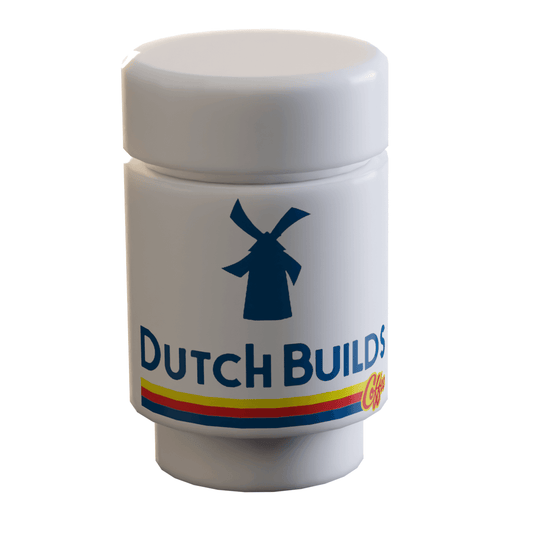Dutch Builders Coffee Cup | Minifig Accessory | Brick Style | B3 Customs