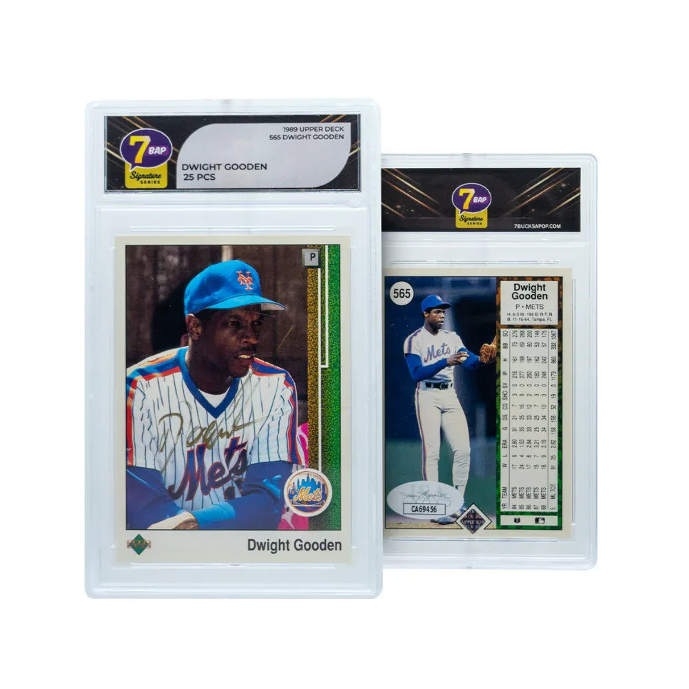 Autographed Baseball Cards Signature Series Legends Collection