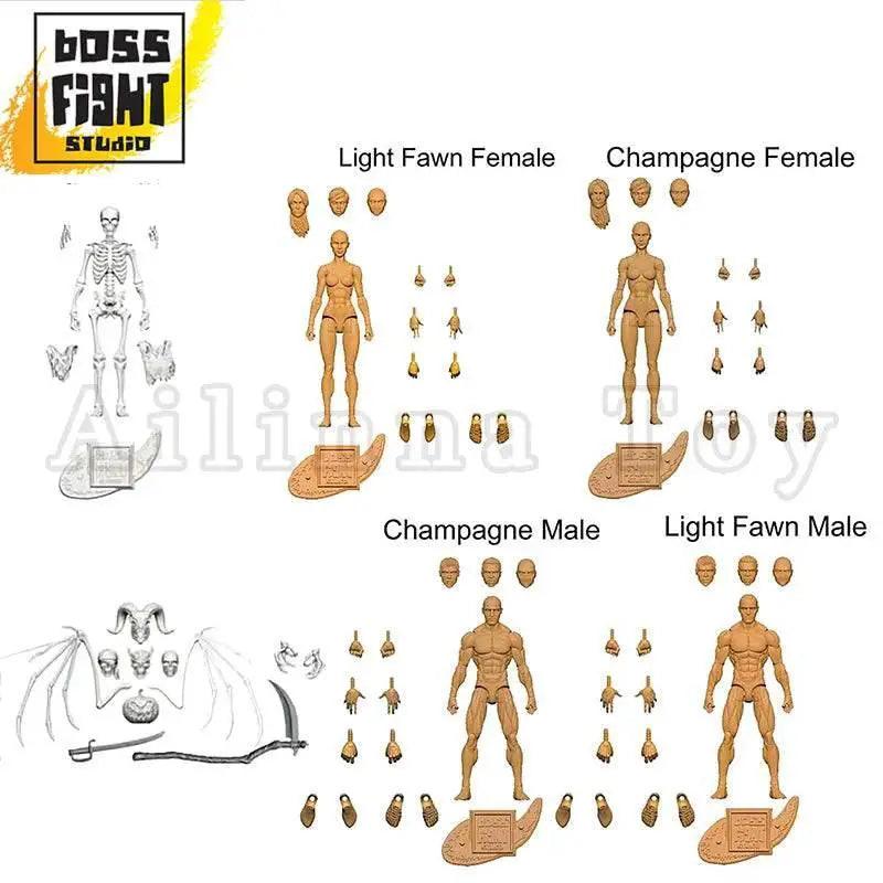  Dynamic 3.75 Inch Action Figures - Boss Fight Studio -  ToylandEU™