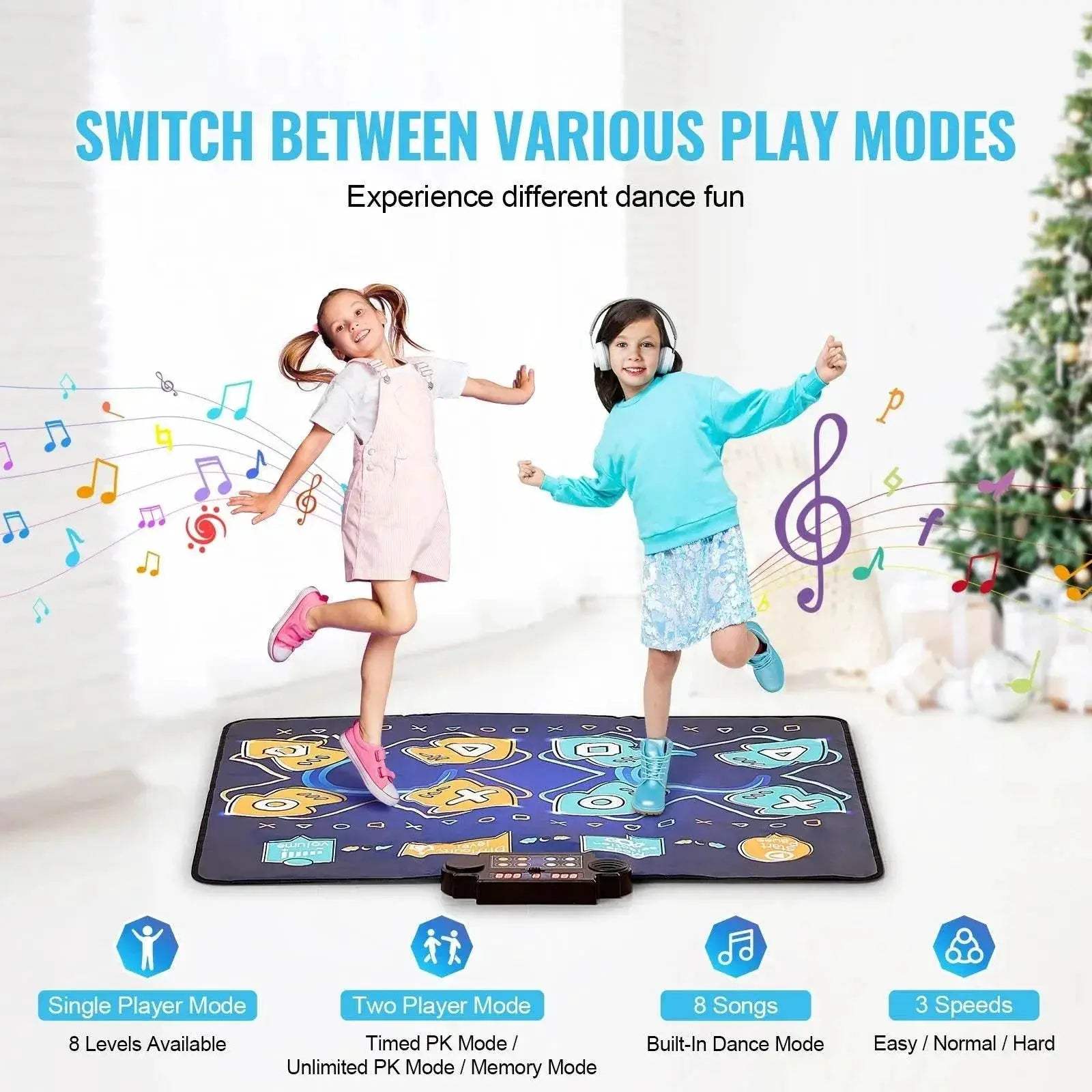  Dynamic 8 Button Dance Mat Educational Toy Toyland EU -  ToylandEU™