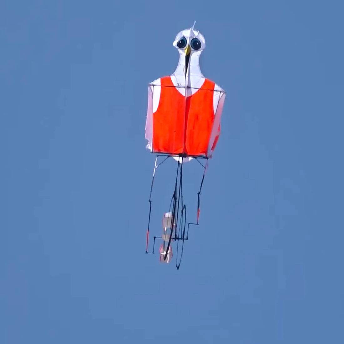 Dynamic Bicycle Kite - 1.2m Show Kite with Pedaling Action for Fun! - ToylandEU