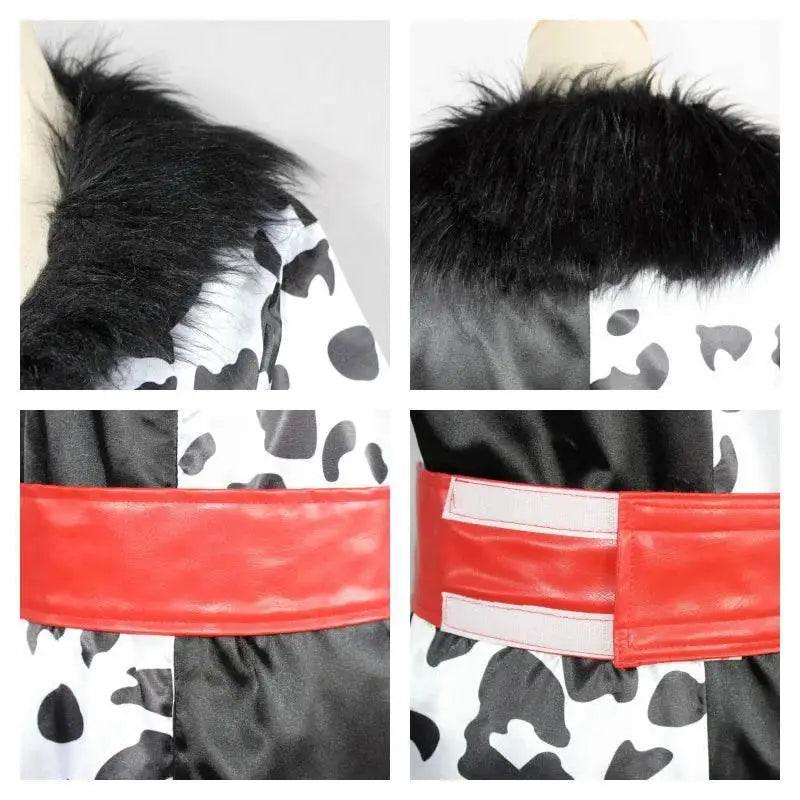  Dynamic Cruella Dalmatian Cosplay Costume 97 Toyland EU -  ToylandEU™