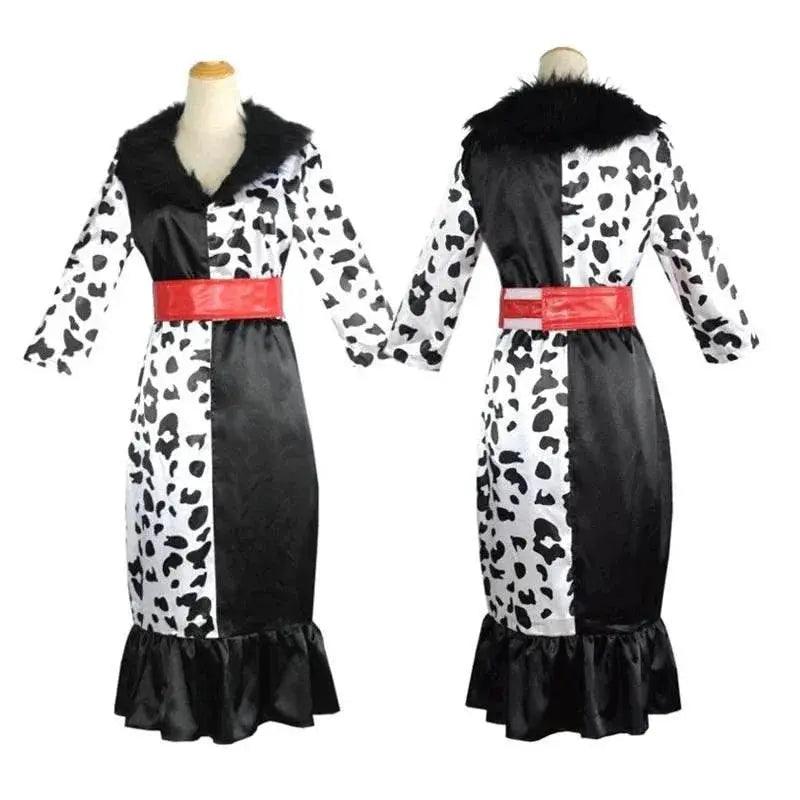  Dynamic Cruella Dalmatian Cosplay Costume 97 Toyland EU -  ToylandEU™