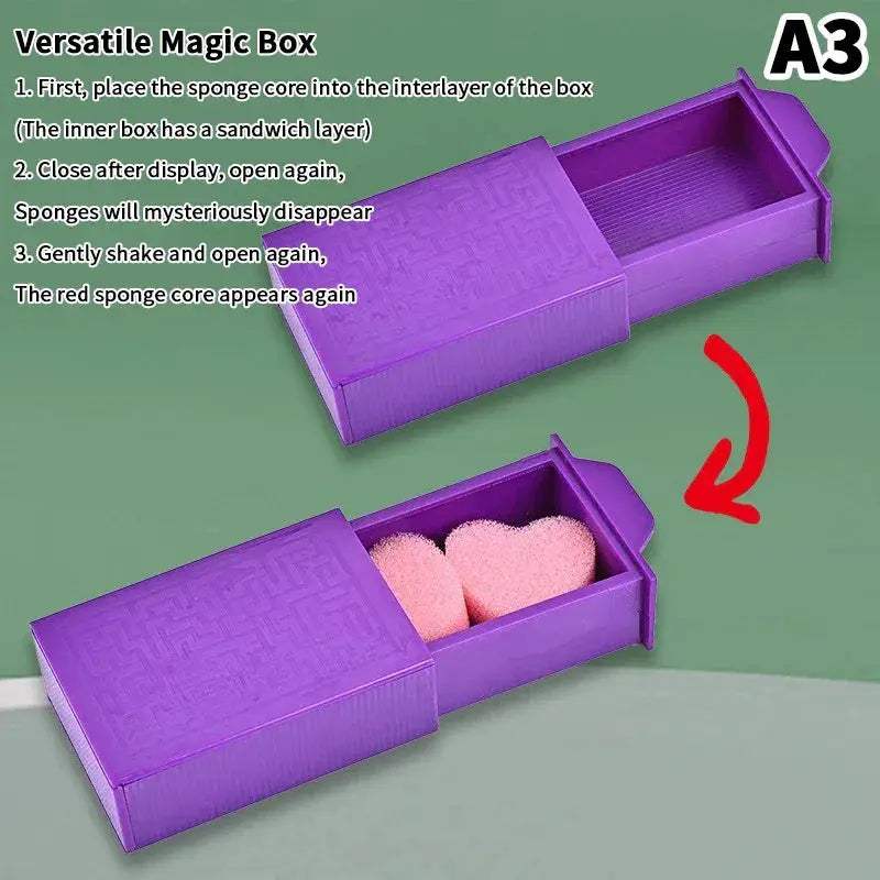 Dynamic Interactive Magic Box Puzzle For Close Up Tricks - ToylandEU