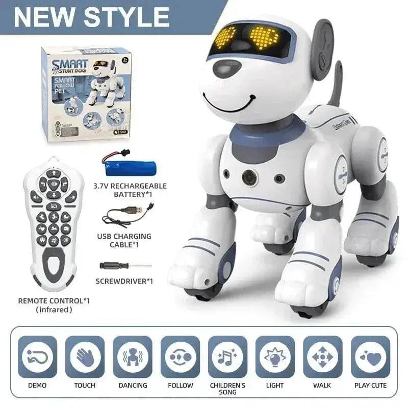  Dynamic Programmable RC Robot Dog with Voice Command and Touch-Sense  -  ToylandEU™