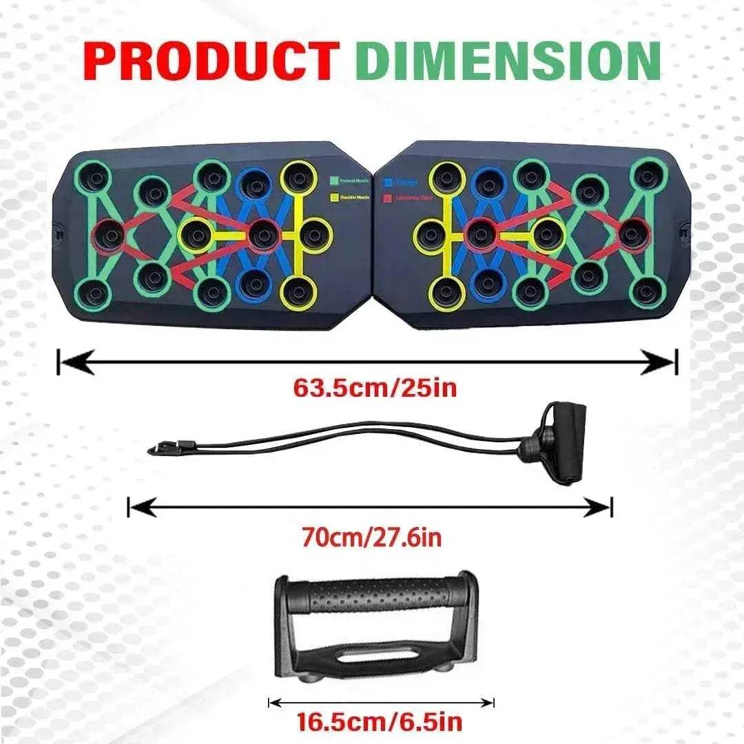  Dynamic Pushup Board 4 Color Codes Kit Toyland EU -  ToylandEU™