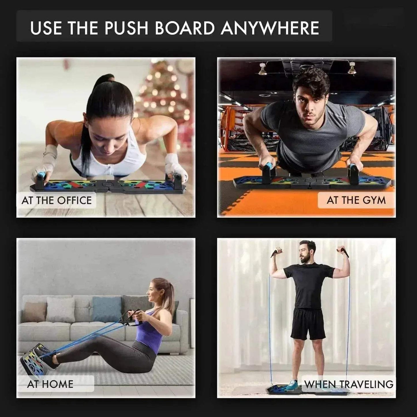  Dynamic Pushup Board 4 Color Codes Kit Toyland EU -  ToylandEU™