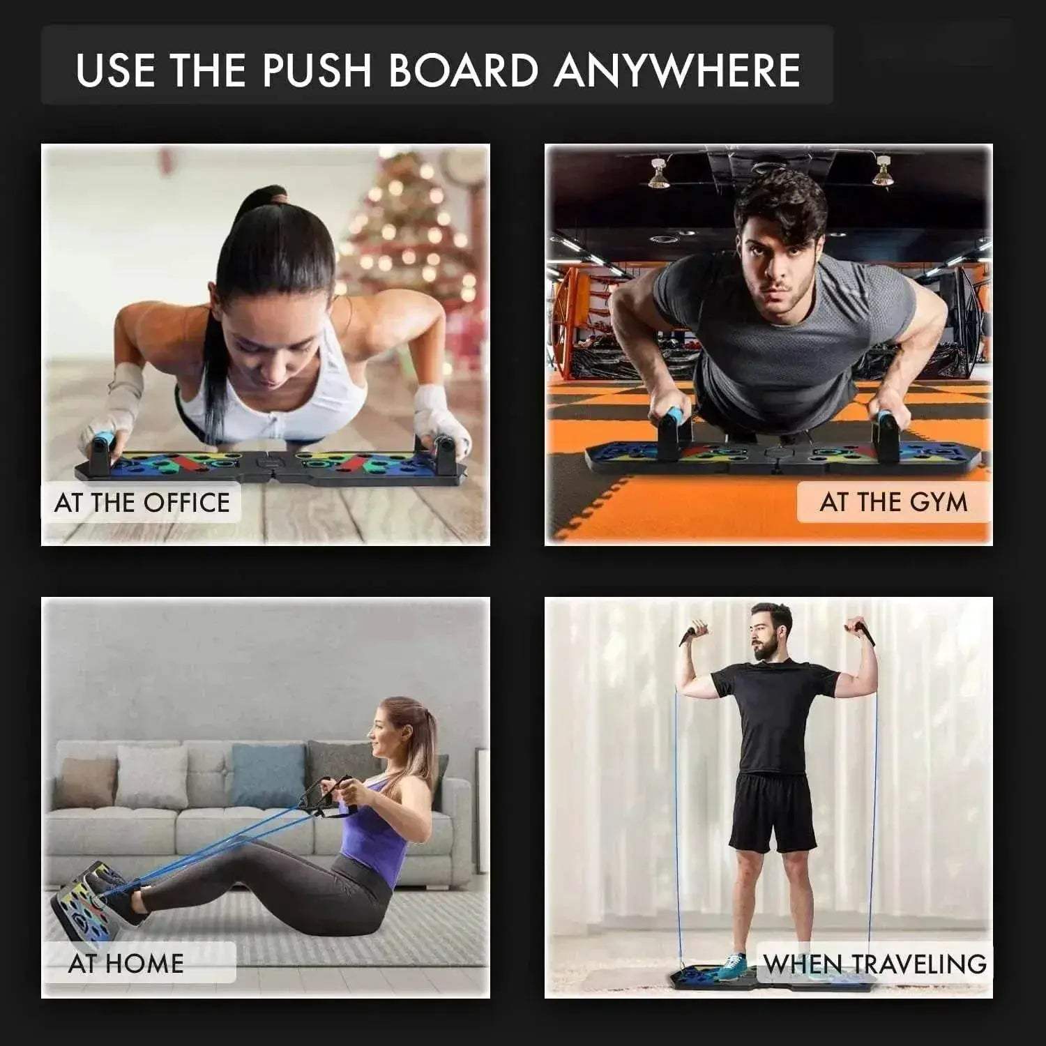  Dynamic Pushup Board 4 Color Codes Kit Toyland EU -  ToylandEU™