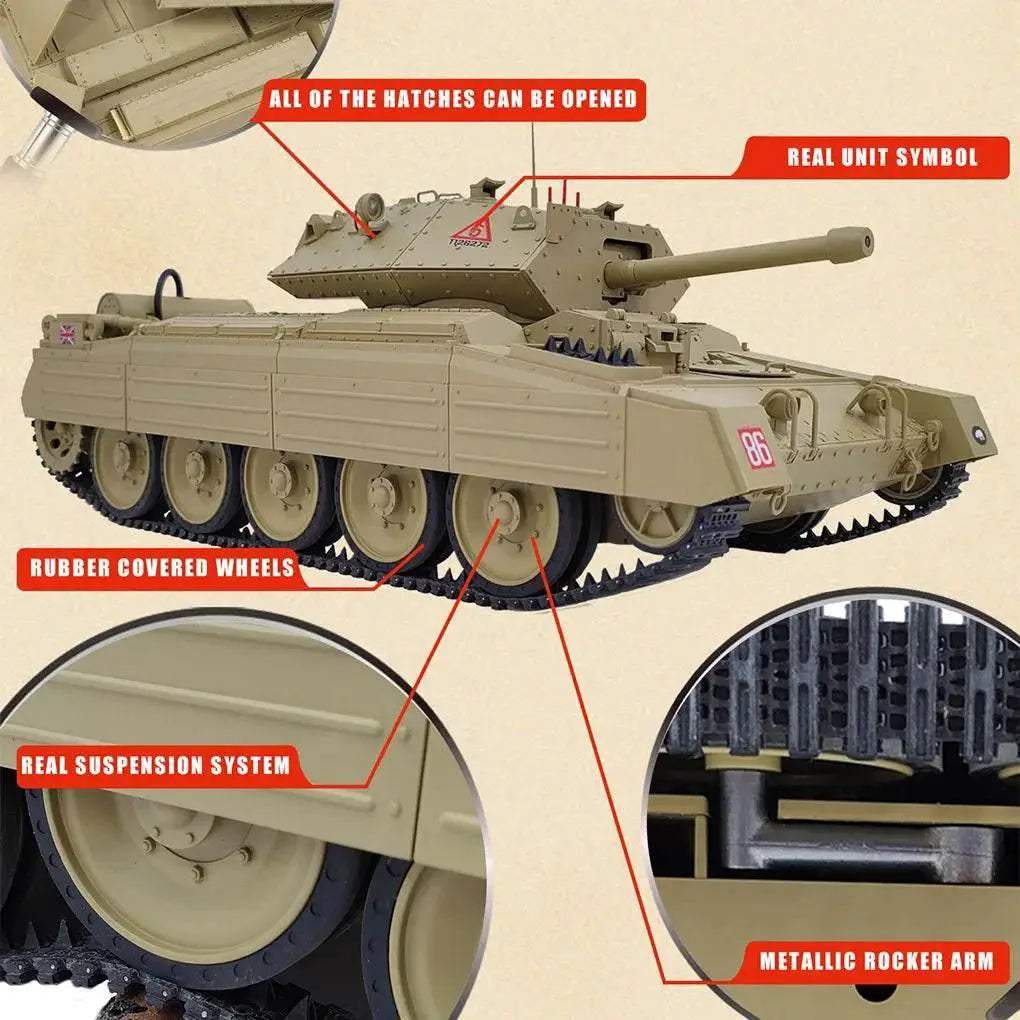  Dynamic RC Tank Tank 1 By 16 Real Suspension Toyland EU -  ToylandEU™