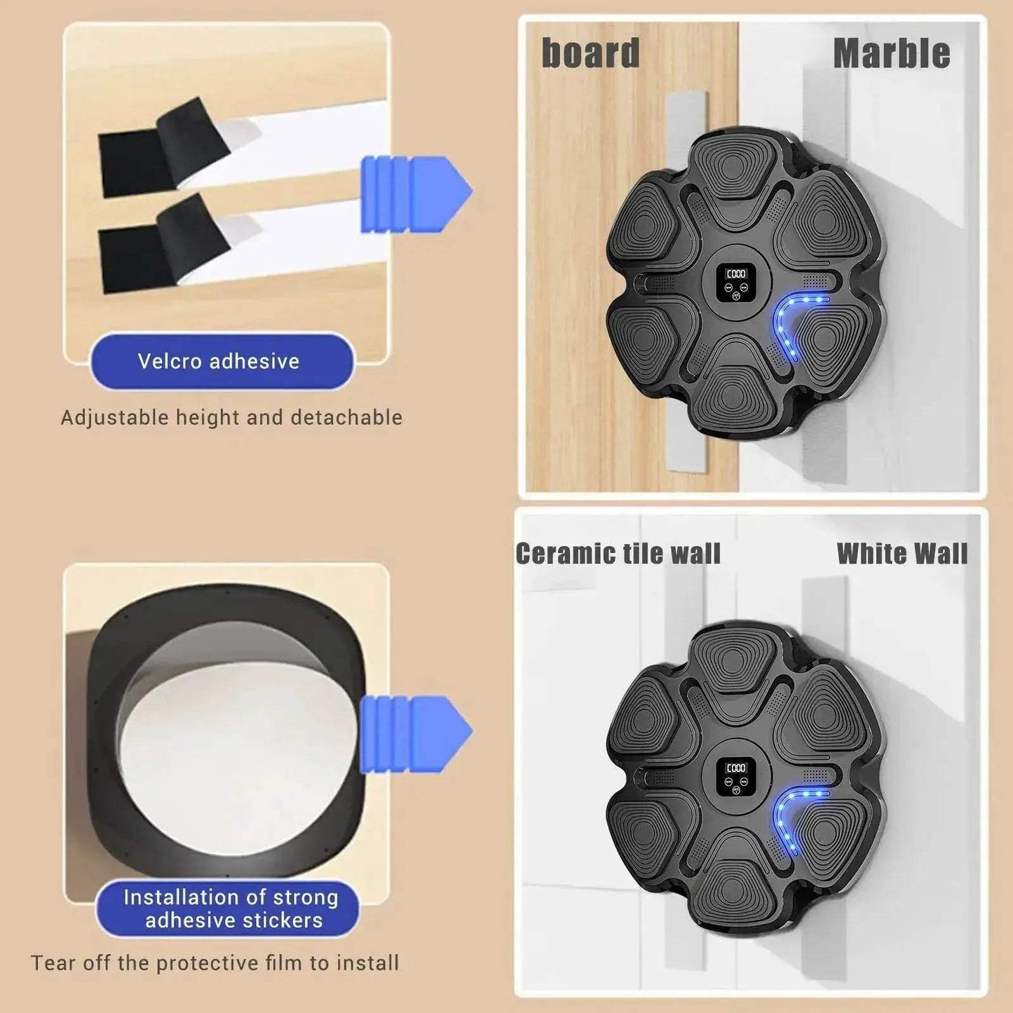  Dynamic Smart Boxing Machine Wall Mount 2Way Toyland EU -  ToylandEU™