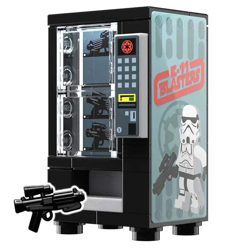 E-11 Blaster Vending Machine for Trooper minifigs made using LEGO parts - ToylandEU