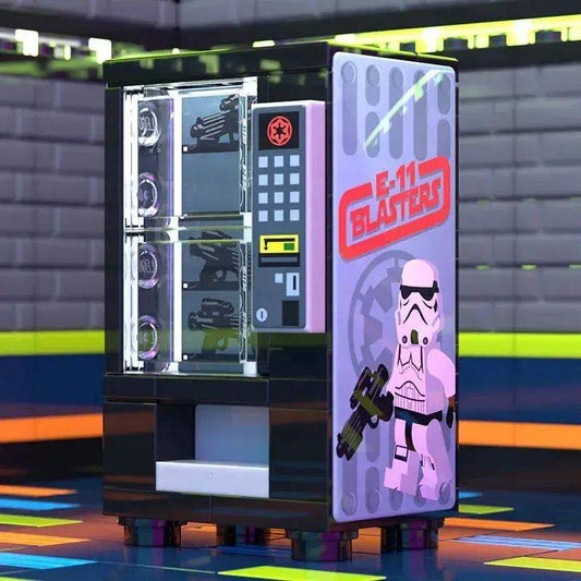  E-11 Blaster Vending Machine for Trooper minifigs made using LEGO parts -  ToylandEU™