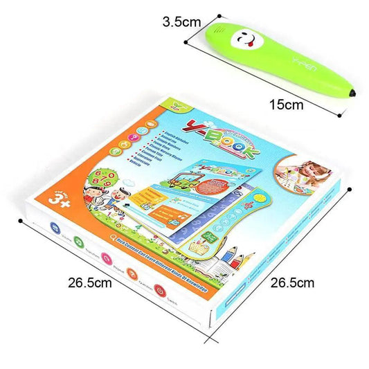  E-Book Reading Book with Pen Learning Machine for Kids English ABC Animal Numbers and Funny Games -  ToylandEU™