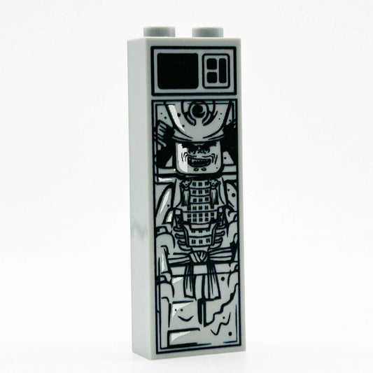 Garmadon In Carbonite | 1x2x5 Brick | Custom Printed LEGO Part | B3 Customs