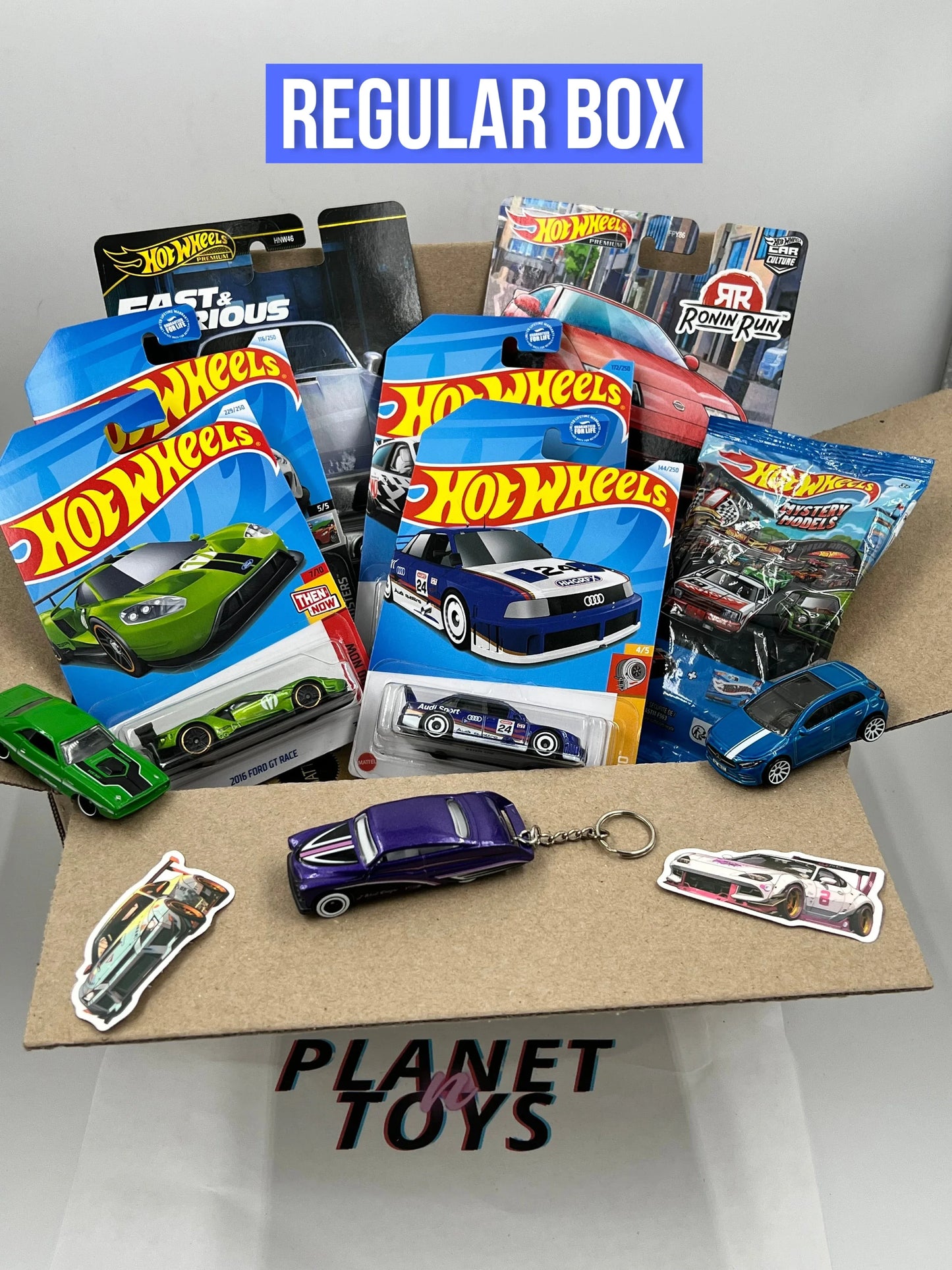Planet n Toys Diecast Box 1:64 Assorted Collectible Hotwheels/Matchbox - ToylandEU