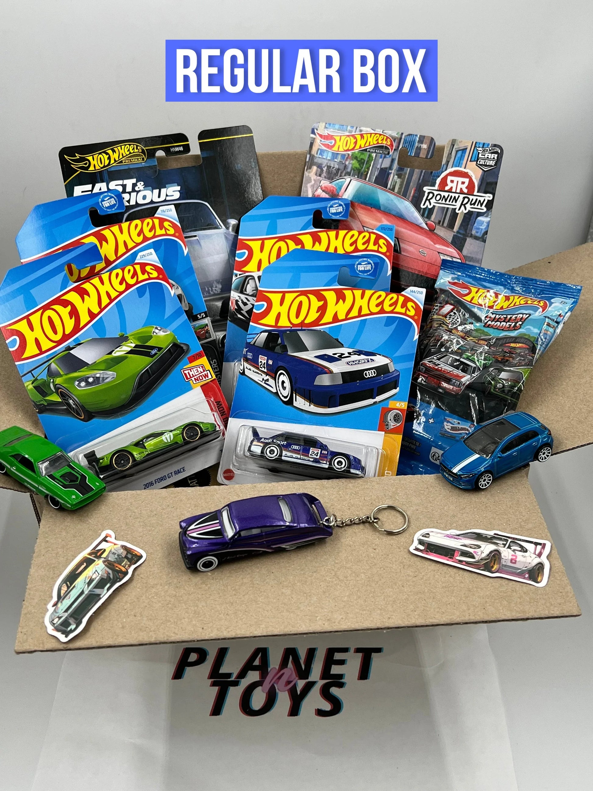 Planet n Toys Diecast Box 1:64 Assorted Collectible Hotwheels/Matchbox - ToylandEU