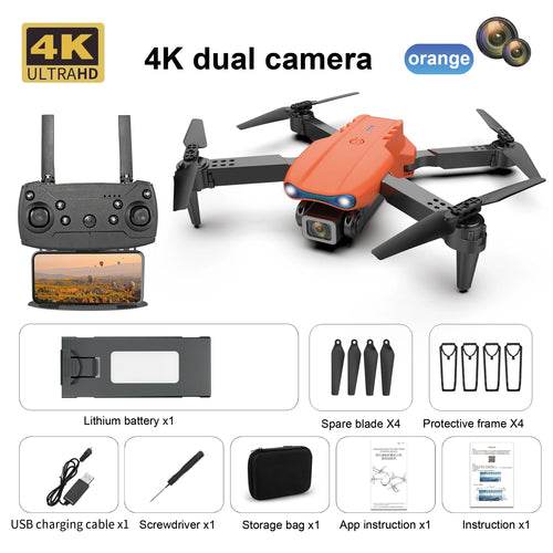 E99 K3 4K Camera Drone - Foldable Quadcopter with Dual Lens FPV - ToylandEU