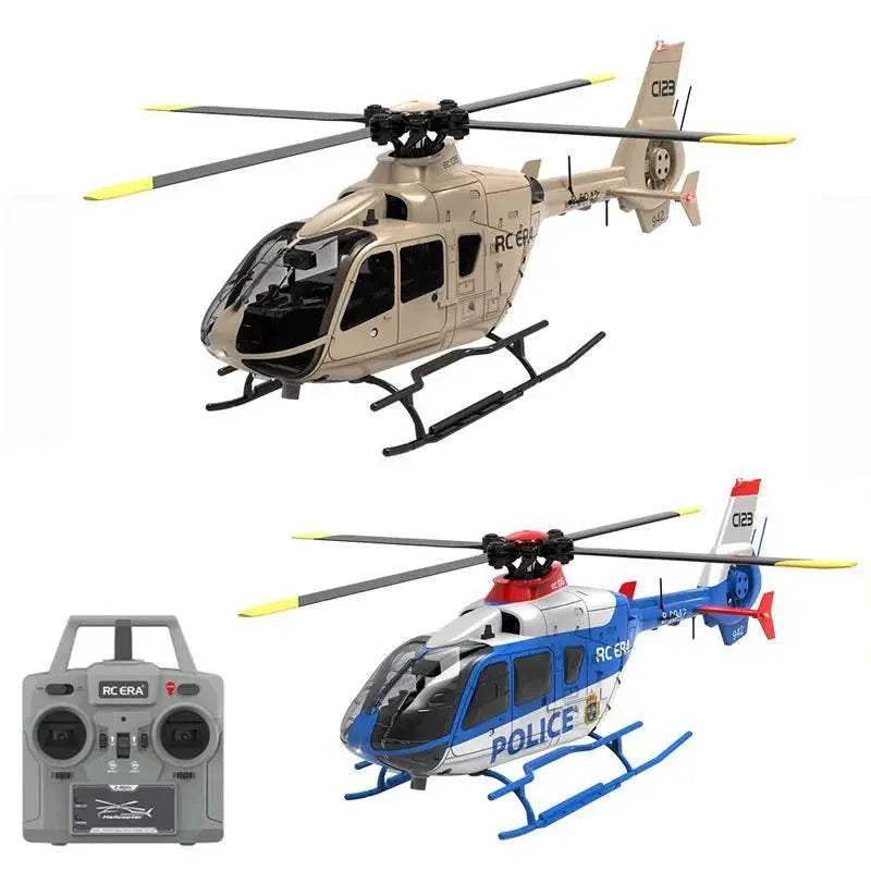 EC135 Brushless Remote Control Helicopter - 6CH Double Paddle Aileron  -  ToylandEU™