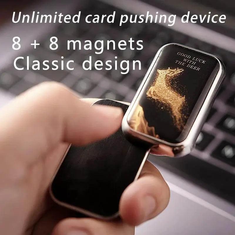 EDC Magnetic Infinite-Position Mechanical Card Pushing Toys -  ToylandEU™
