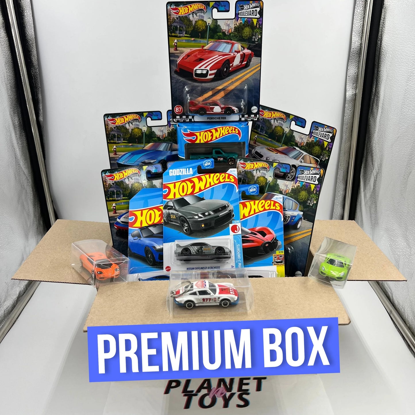 Planet n Toys Diecast Box 1:64 Assorted Collectible Hotwheels/Matchbox - ToylandEU
