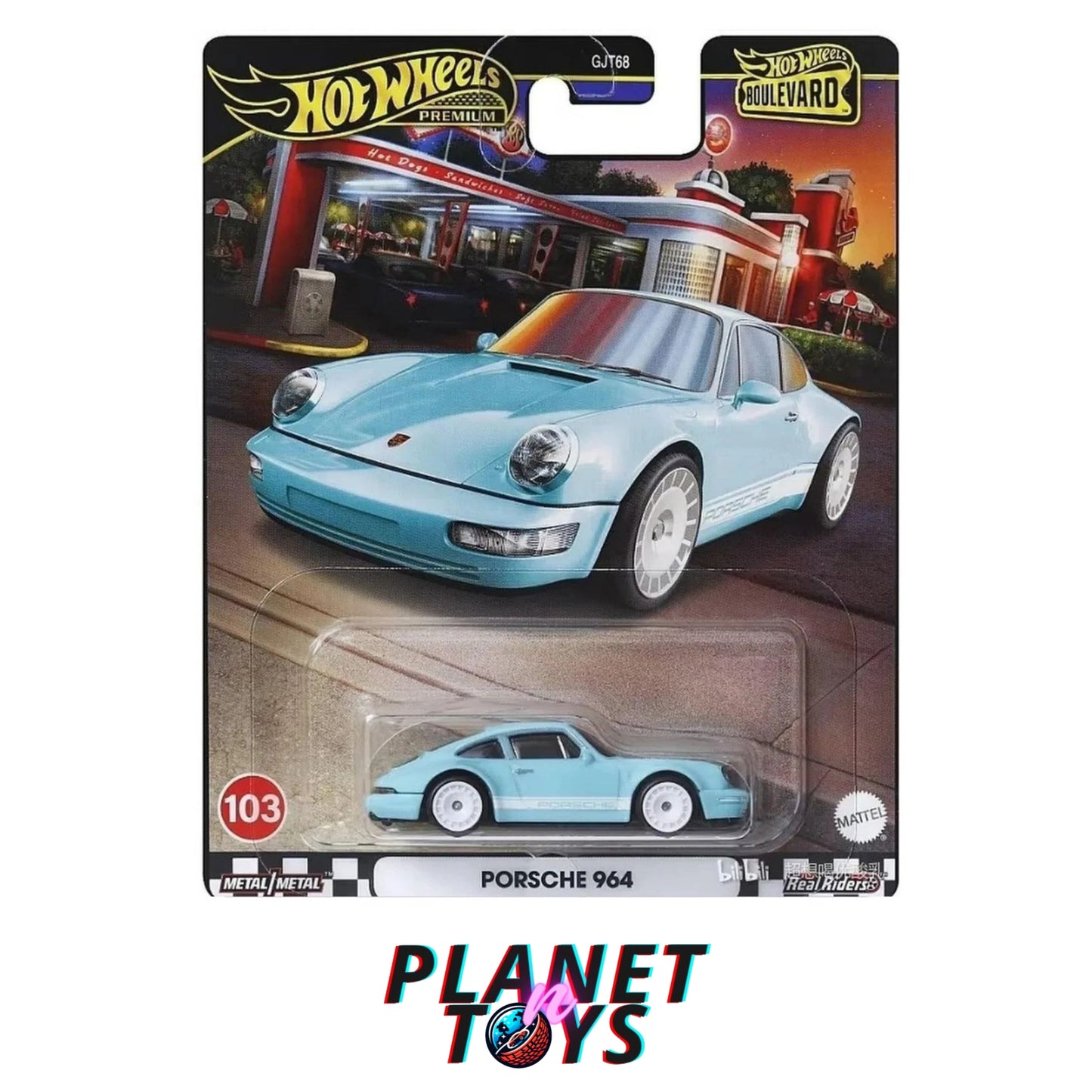 Hot Wheels Premium Boulevard Diecast Cars Set Five Realistic Details