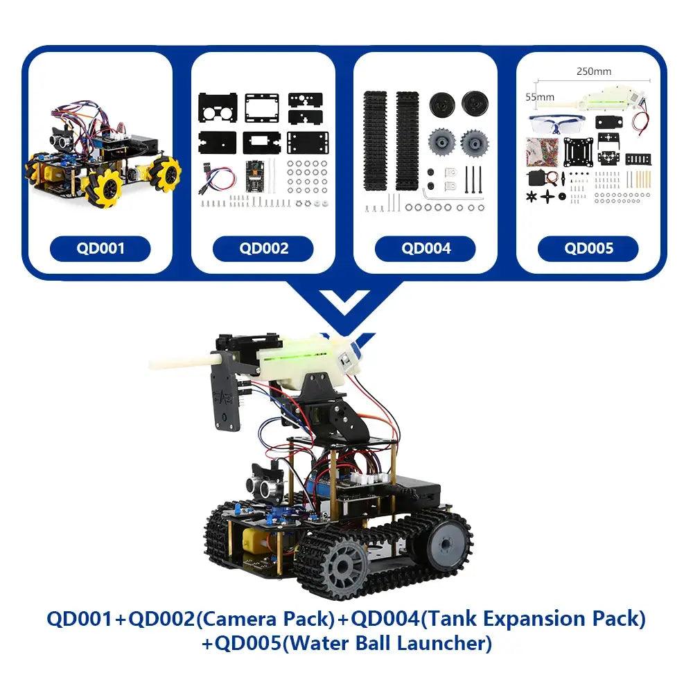  ESP32 4WD Mecanum Robot Car Kit With Camera IoT -  ToylandEU™